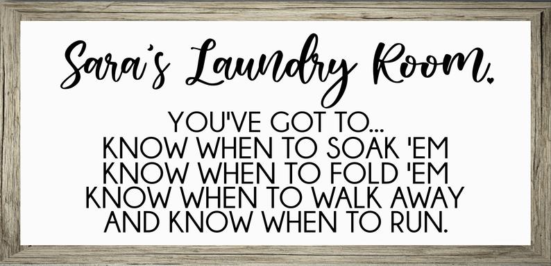 Mother's Day Gift Laundry Room Decor Custom Canvas image 4
