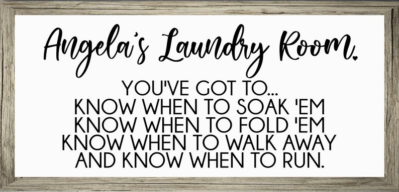 Mother's Day Gift Laundry Room Decor Custom Canvas image 9